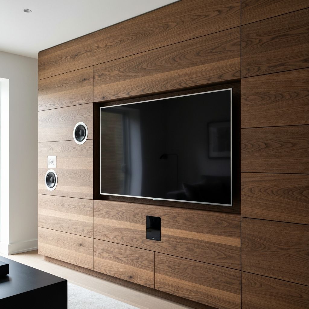 Contemporary Media Wall